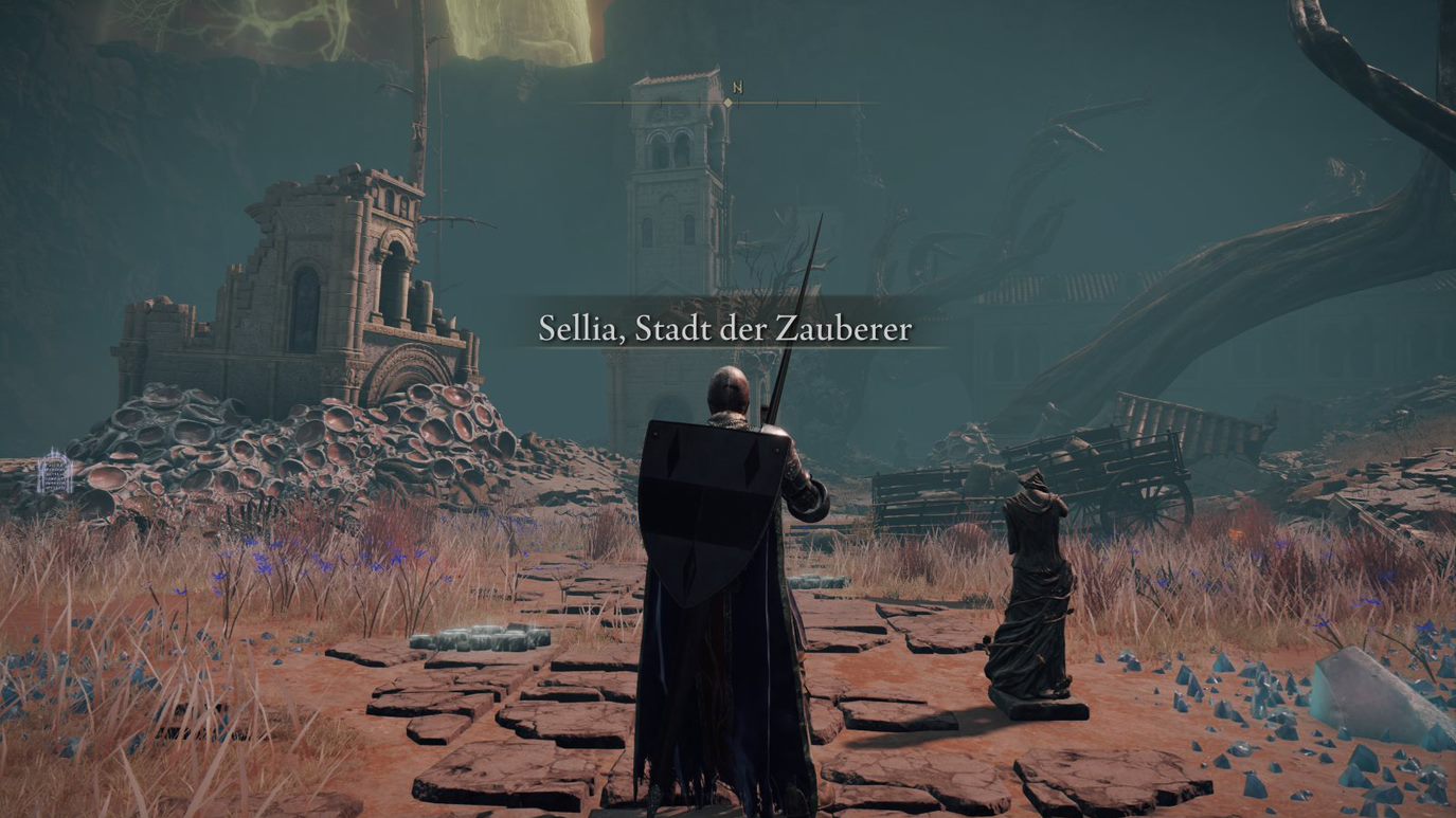 Elden Ring Sellia Stadt Der Zauberer Elden Ring: Sellia, Stadt der Zauberer (3 Türme), Goldene Nadel und